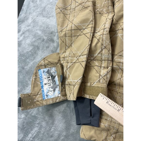 686 Smarty 3-in-1 Ski Snowboard Jacket Men's L Khaki Desert Camo Hooded Zip Up - Picture 9 of 12